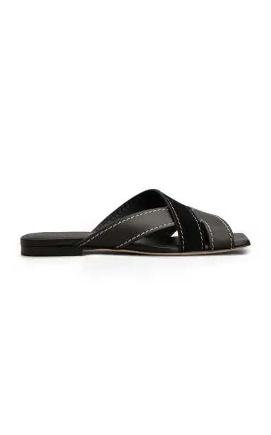 Tod's Leather Sandals | Thumbnail 1 Tod's Leather Sandals | Thumbnail 1