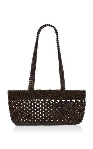 Cordera Wood-Beaded Mini Bag | Thumbnail 4 Cordera Wood-Beaded Mini Bag | Thumbnail 4