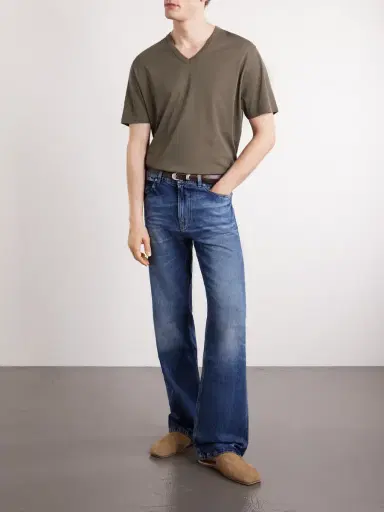 Our Legacy Gorge Cotton-Blend Jersey T-Shirt - Men | Thumbnail 2 Our Legacy Gorge Cotton-Blend Jersey T-Shirt - Men | Thumbnail 2