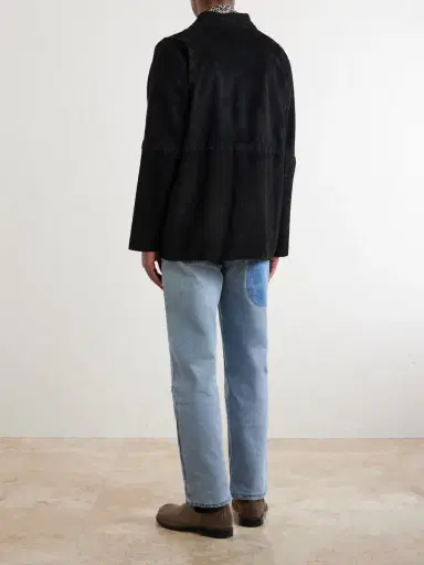 Kartik Research Embroidered Suede Blazer - Men | Thumbnail 4 Kartik Research Embroidered Suede Blazer - Men | Thumbnail 4