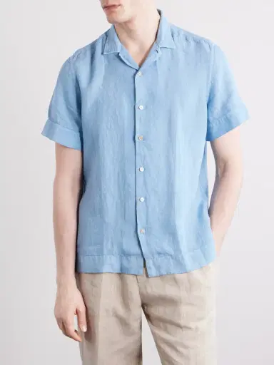 Boglioli Linen Shirt - Men | Thumbnail 3 Boglioli Linen Shirt - Men | Thumbnail 3