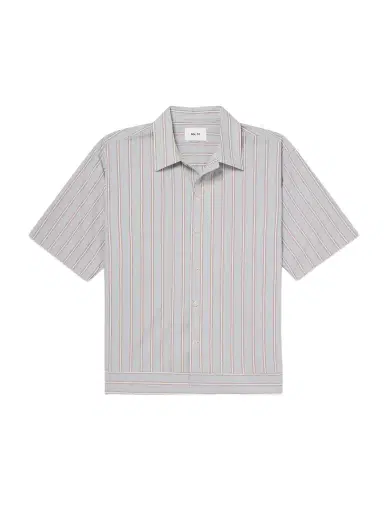 NN07 Reed 5322 Striped Supima Cotton-Poplin Shirt - Men | Thumbnail 1 NN07 Reed 5322 Striped Supima Cotton-Poplin Shirt - Men | Thumbnail 1