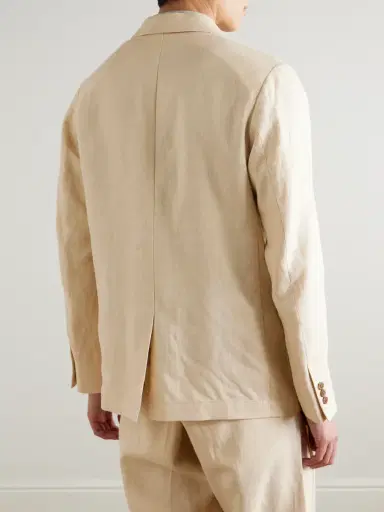 NN07 Jordin 1454 Double-Breasted Linen Suit Jacket - Men | Thumbnail 4 NN07 Jordin 1454 Double-Breasted Linen Suit Jacket - Men | Thumbnail 4