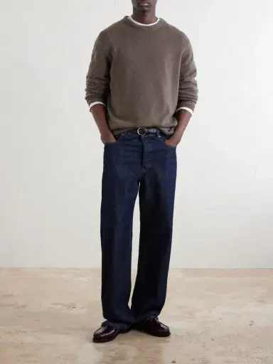 John Smedley Norfolk Recycled-Cashmere and Merino Wool-Blend Sweater - Men | Thumbnail 2 John Smedley Norfolk Recycled-Cashmere and Merino Wool-Blend Sweater - Men | Thumbnail 2