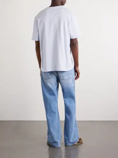 Loewe Paula's Ibiza Logo-Embroidered Cotton T-Shirt - Men | Thumbnail 4 Loewe Paula's Ibiza Logo-Embroidered Cotton T-Shirt - Men | Thumbnail 4