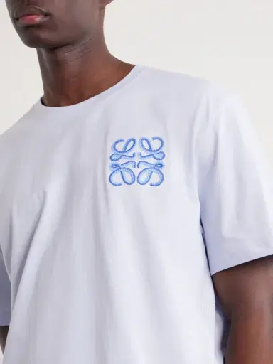 Loewe Paula's Ibiza Logo-Embroidered Cotton T-Shirt - Men | Thumbnail 5 Loewe Paula's Ibiza Logo-Embroidered Cotton T-Shirt - Men | Thumbnail 5