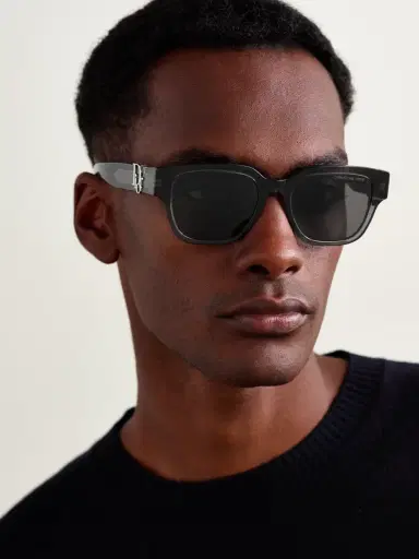 DIOR Eyewear Dior Oblique S1I Square Acetate Sunglasses - Men | Thumbnail 2 DIOR Eyewear Dior Oblique S1I Square Acetate Sunglasses - Men | Thumbnail 2
