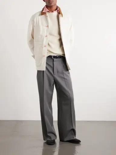 Drake's Brushed Shetland Wool Sweater - Men | Thumbnail 2 Drake's Brushed Shetland Wool Sweater - Men | Thumbnail 2