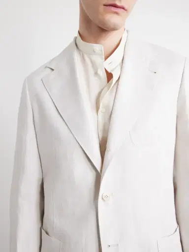 Brunello Cucinelli Linen-Twill Suit Jacket - Men | Thumbnail 5 Brunello Cucinelli Linen-Twill Suit Jacket - Men | Thumbnail 5