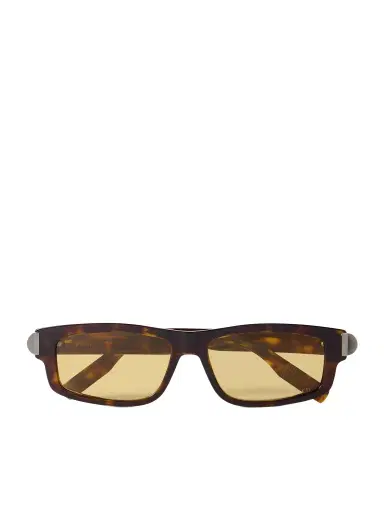 DIOR Eyewear CD Icon S2I Rectangular-Frame Tortoiseshell Acetate Sunglasses - Men | Thumbnail 1 DIOR Eyewear CD Icon S2I Rectangular-Frame Tortoiseshell Acetate Sunglasses - Men | Thumbnail 1