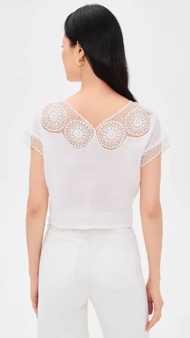 Nili Lotan Caila Ramie Top | Thumbnail 3 Nili Lotan Caila Ramie Top | Thumbnail 3