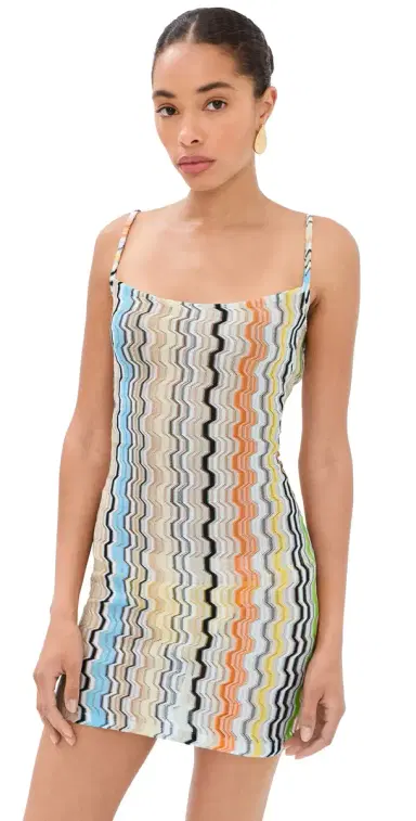 Missoni Short Coverup Dress SMSNP-Multi | Thumbnail 1 Missoni Short Coverup Dress SMSNP-Multi | Thumbnail 1