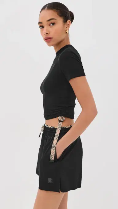 Burberry Avery Top Black | Thumbnail 4 Burberry Avery Top Black | Thumbnail 4