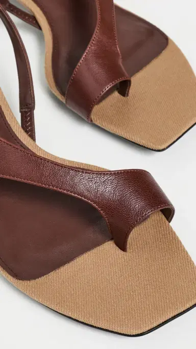 Jeffrey Campbell Blissful Sandals Brown Tan Combo | Thumbnail 6 Jeffrey Campbell Blissful Sandals Brown Tan Combo | Thumbnail 6