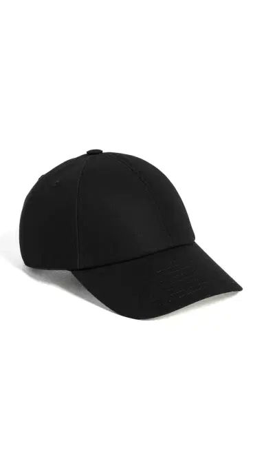 Courrèges Signature Cotton Cap Black One Size | Thumbnail 6 Courrèges Signature Cotton Cap Black One Size | Thumbnail 6