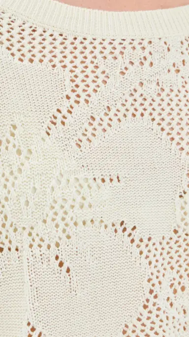 LSPACE Island Time Coverup Sweater Cream | Thumbnail 6 LSPACE Island Time Coverup Sweater Cream | Thumbnail 6