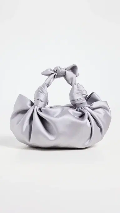 NLA Collection Knot Bag Silver One Size | Thumbnail 2 NLA Collection Knot Bag Silver One Size | Thumbnail 2
