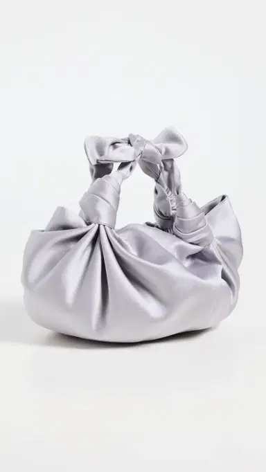 NLA Collection Knot Bag Silver One Size | Thumbnail 4 NLA Collection Knot Bag Silver One Size | Thumbnail 4