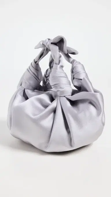NLA Collection Knot Bag Silver One Size | Thumbnail 5 NLA Collection Knot Bag Silver One Size | Thumbnail 5