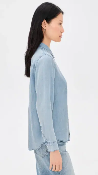 RAILS Ingrid Shirt Med Vintage Cloud Wash | Thumbnail 4 RAILS Ingrid Shirt Med Vintage Cloud Wash | Thumbnail 4