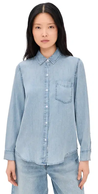 RAILS Ingrid Shirt Med Vintage Cloud Wash | Thumbnail 1 RAILS Ingrid Shirt Med Vintage Cloud Wash | Thumbnail 1
