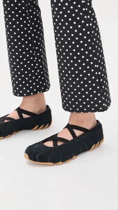 Adidas Ghost Sprint Ballet Flats Core Black/Gum 3 9 | Thumbnail 3 Adidas Ghost Sprint Ballet Flats Core Black/Gum 3 9 | Thumbnail 3