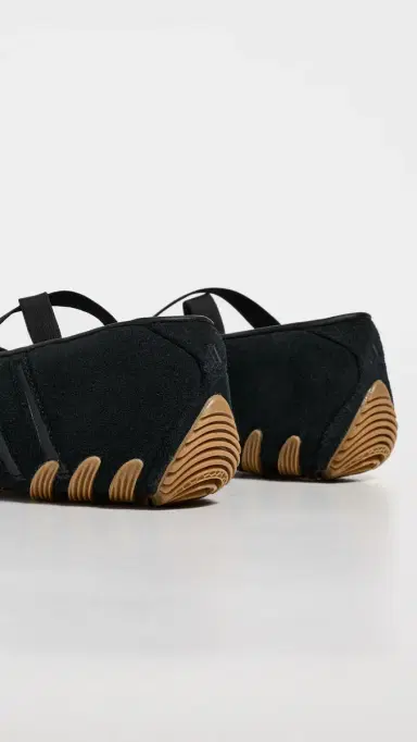 Adidas Ghost Sprint Ballet Flats Core Black/Gum 3 9 | Thumbnail 4 Adidas Ghost Sprint Ballet Flats Core Black/Gum 3 9 | Thumbnail 4