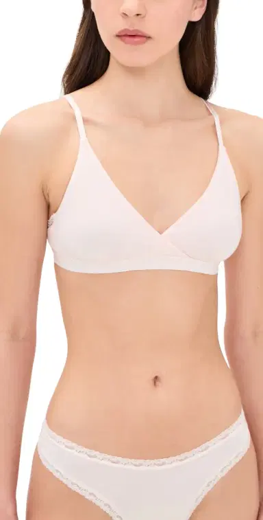 Stripe & Stare The Crossover Bra Pink-A-Boo | Thumbnail 1 Stripe & Stare The Crossover Bra Pink-A-Boo | Thumbnail 1