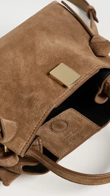 YUZEFI Gyoza Mini Bag Cognac One Size | Thumbnail 6 YUZEFI Gyoza Mini Bag Cognac One Size | Thumbnail 6