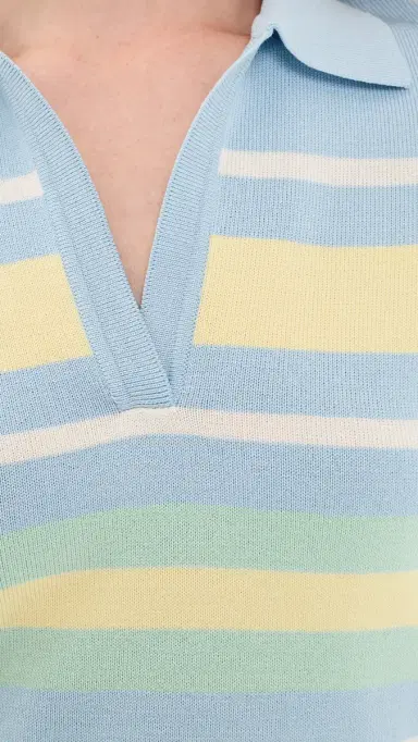 SEROYA Panie Top Pastel Stripe | Thumbnail 6 SEROYA Panie Top Pastel Stripe | Thumbnail 6