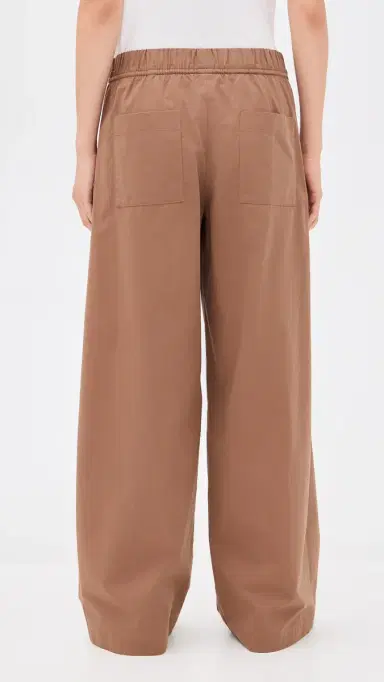 Vince Cotton Drawstring Pants Almondine | Thumbnail 3 Vince Cotton Drawstring Pants Almondine | Thumbnail 3