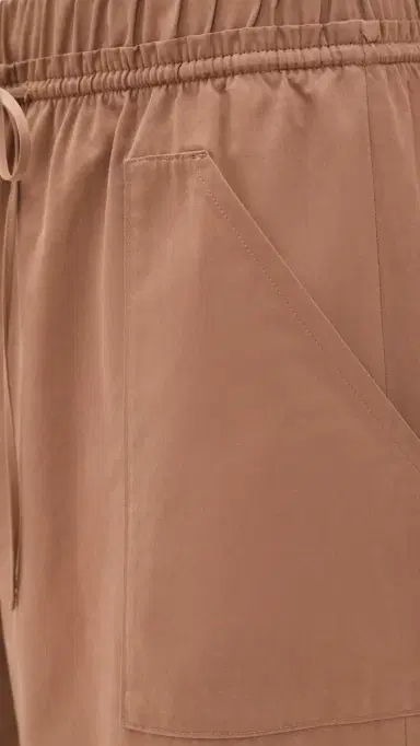 Vince Cotton Drawstring Pants Almondine | Thumbnail 6 Vince Cotton Drawstring Pants Almondine | Thumbnail 6
