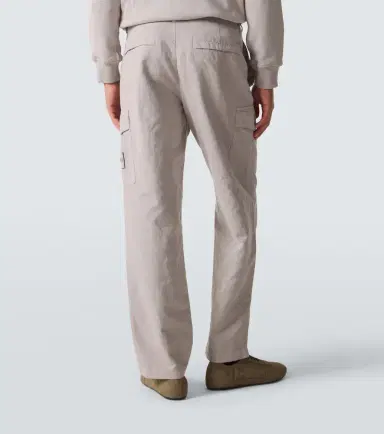 Stone Island Cotton and linen canvas cargo pants | Thumbnail 2 Stone Island Cotton and linen canvas cargo pants | Thumbnail 2