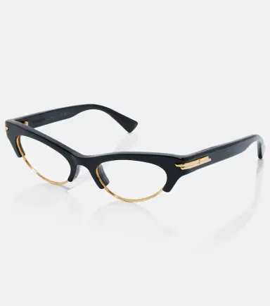 Bottega Veneta Fashion Show cat-eye glasses | Thumbnail 2 Bottega Veneta Fashion Show cat-eye glasses | Thumbnail 2