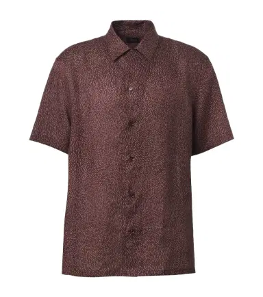 Brioni Printed linen bowling shirt | Thumbnail 1 Brioni Printed linen bowling shirt | Thumbnail 1