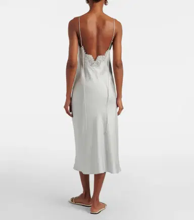 RÓHE Róhe Lace-trimmed silk slip dress | Thumbnail 5 RÓHE Róhe Lace-trimmed silk slip dress | Thumbnail 5