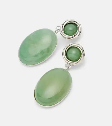 Jennifer Behr Ruthie embellished drop earrings | Thumbnail 4 Jennifer Behr Ruthie embellished drop earrings | Thumbnail 4