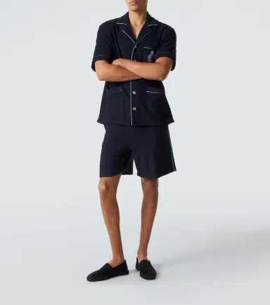Ralph Lauren Purple Label Cotton and silk shorts | Thumbnail 2 Ralph Lauren Purple Label Cotton and silk shorts | Thumbnail 2