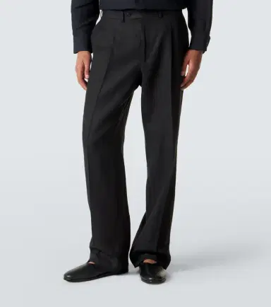 Saman Amel Double-breasted linen suit | Thumbnail 4 Saman Amel Double-breasted linen suit | Thumbnail 4