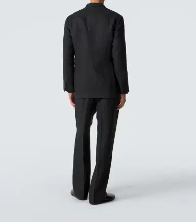 Saman Amel Double-breasted linen suit | Thumbnail 6 Saman Amel Double-breasted linen suit | Thumbnail 6