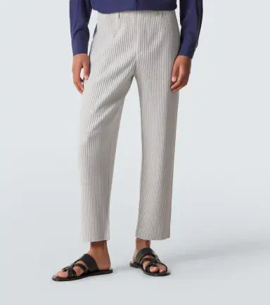 Homme Plissé Issey Miyake Homme Plissé Issey Miyake Basics pleated straight pants | Thumbnail 3 Homme Plissé Issey Miyake Homme Plissé Issey Miyake Basics pleated straight pants | Thumbnail 3