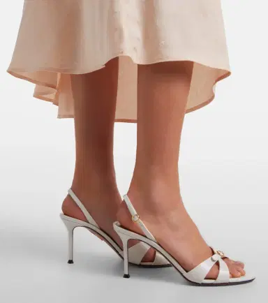 Aquazzura Iza leather slingback sandals | Thumbnail 5 Aquazzura Iza leather slingback sandals | Thumbnail 5
