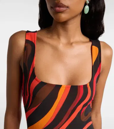 Pucci Marmo draped minidress | Thumbnail 2 Pucci Marmo draped minidress | Thumbnail 2
