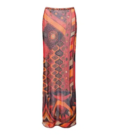 Pucci Vivara tulle maxi skirt | Thumbnail 1 Pucci Vivara tulle maxi skirt | Thumbnail 1