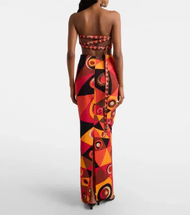Pucci Occhi jersey maxi skirt | Thumbnail 2 Pucci Occhi jersey maxi skirt | Thumbnail 2