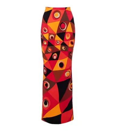 Pucci Occhi jersey maxi skirt | Thumbnail 1 Pucci Occhi jersey maxi skirt | Thumbnail 1