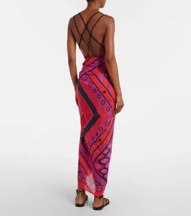 Pucci Vivara cotton beach cover-up | Thumbnail 2 Pucci Vivara cotton beach cover-up | Thumbnail 2