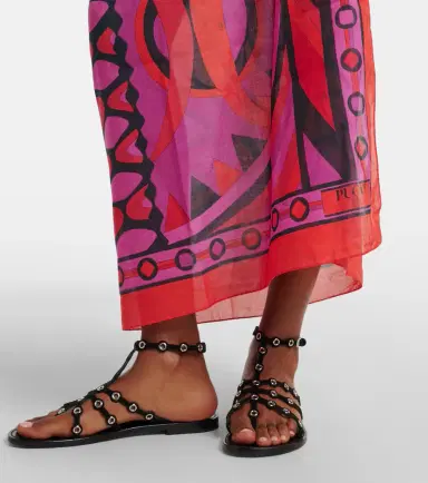 Pucci Vivara cotton beach cover-up | Thumbnail 3 Pucci Vivara cotton beach cover-up | Thumbnail 3
