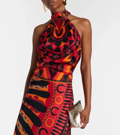 Pucci Manuba silk twill top | Thumbnail 3 Pucci Manuba silk twill top | Thumbnail 3