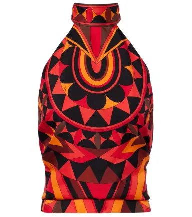 Pucci Manuba silk twill top | Thumbnail 1 Pucci Manuba silk twill top | Thumbnail 1